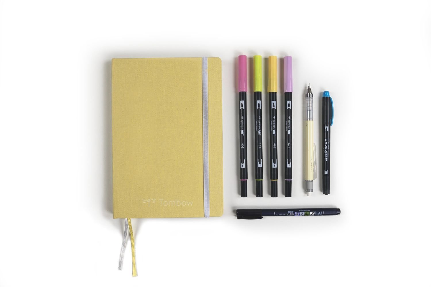 Tombow Kit de journaling créatif BRIGHT, avec carnet sur