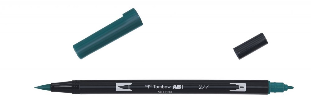 Tombow Flamaster Brush pen ABT, dark green