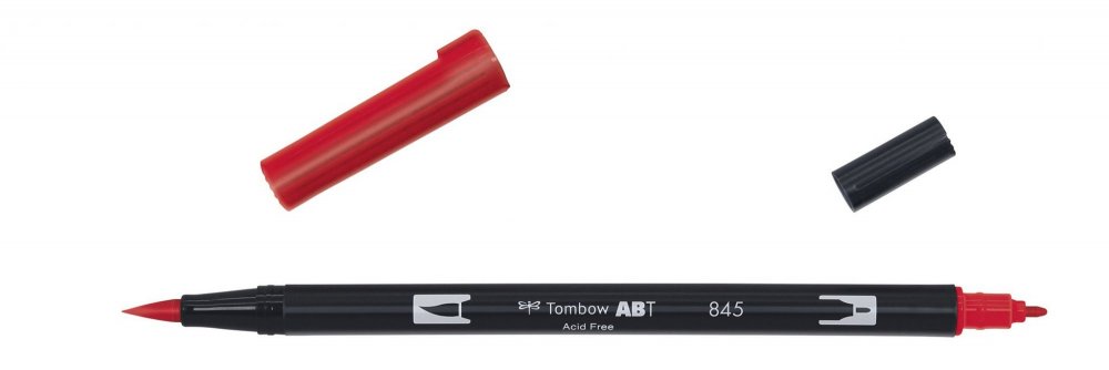 Tombow Flamaster Brush pen ABT, carmine