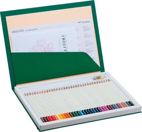 Tombow Pastelky Irojiten 36ks + ořezávátko dárkový set