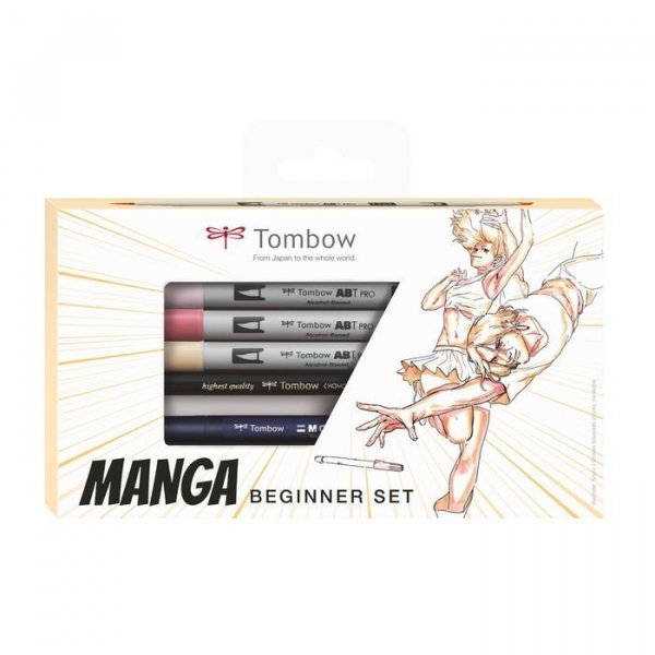 Zestaw Tombow Manga Beginner Set