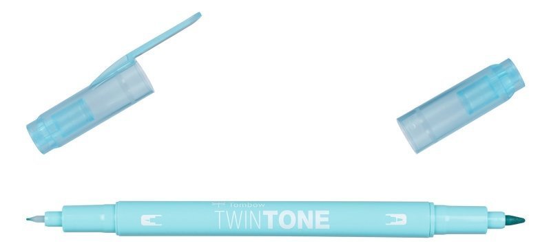 Tombow Dwustronny marker TwinTone, aqua